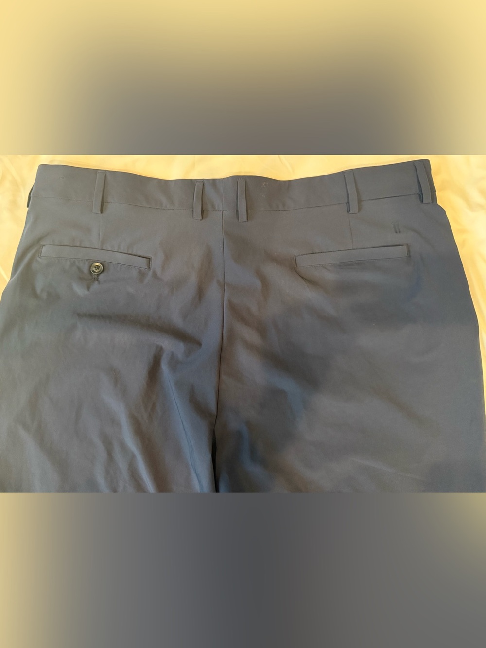 Walter Hagen Navy Dress Pants with Contrast Waistband